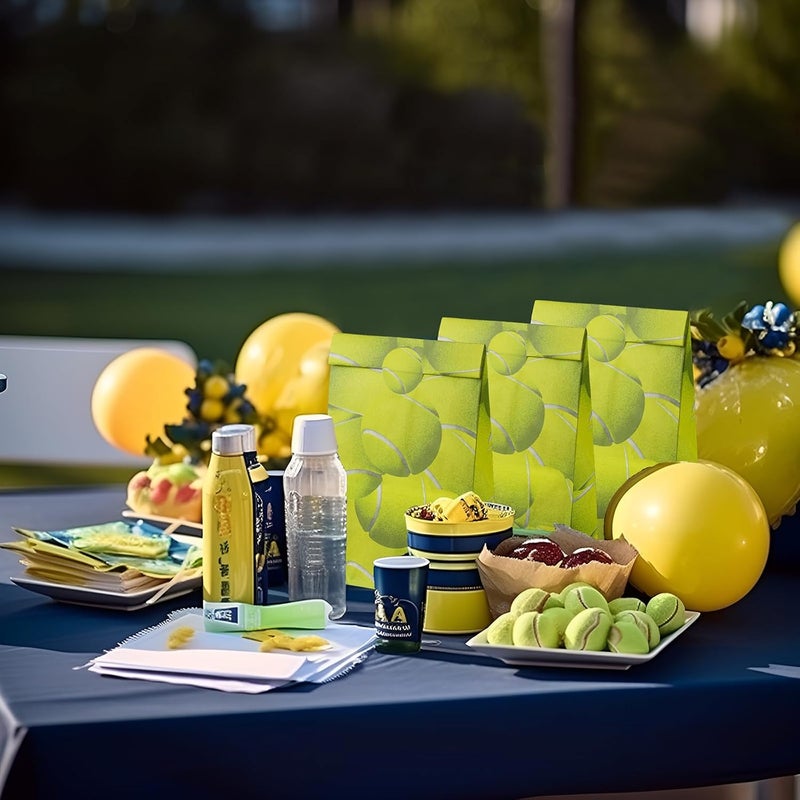 Outego Tennis Party Favor Bags Tennis Goodie Bags Tennis Party Favors for Kids Tennis Birthday Party Supplies - Image 5